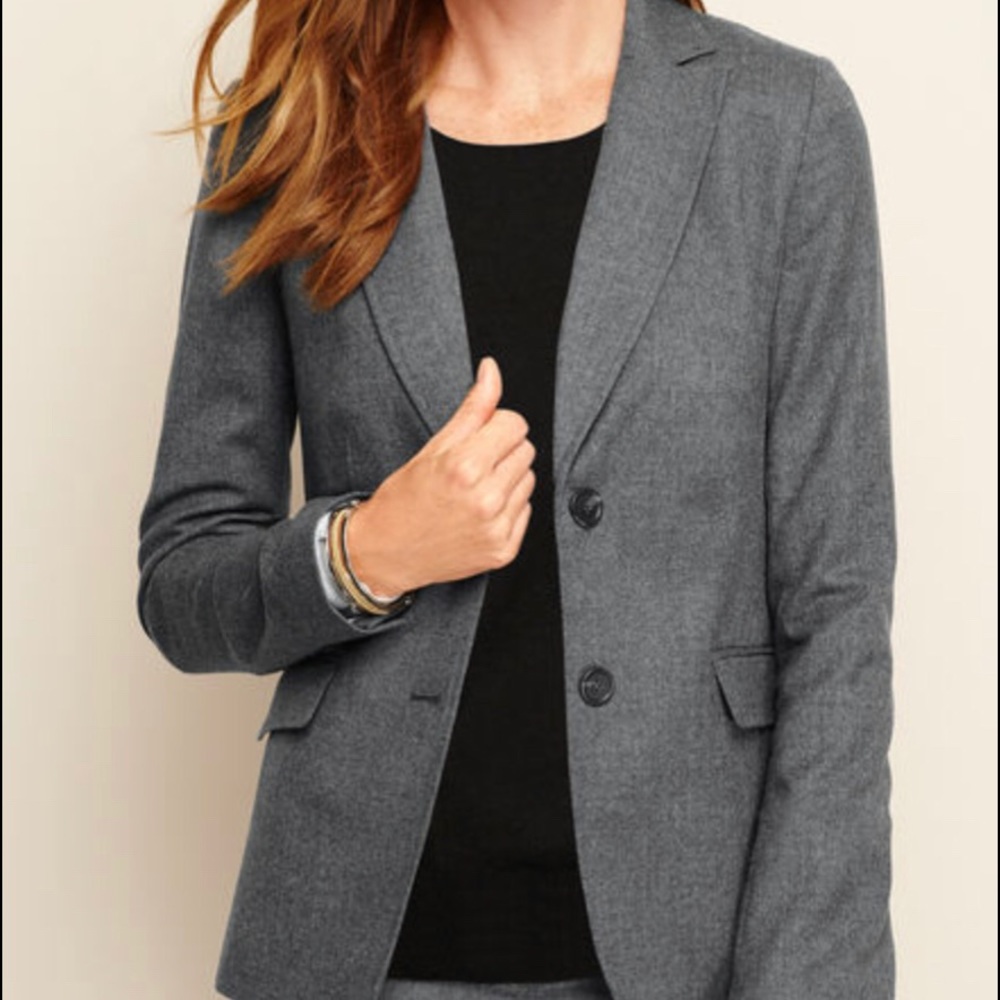 NWT Talbots Gray Blazers